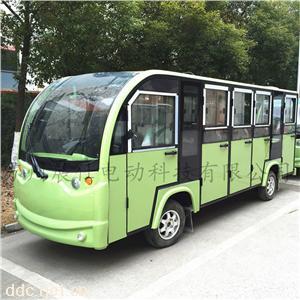  封闭电动观光车